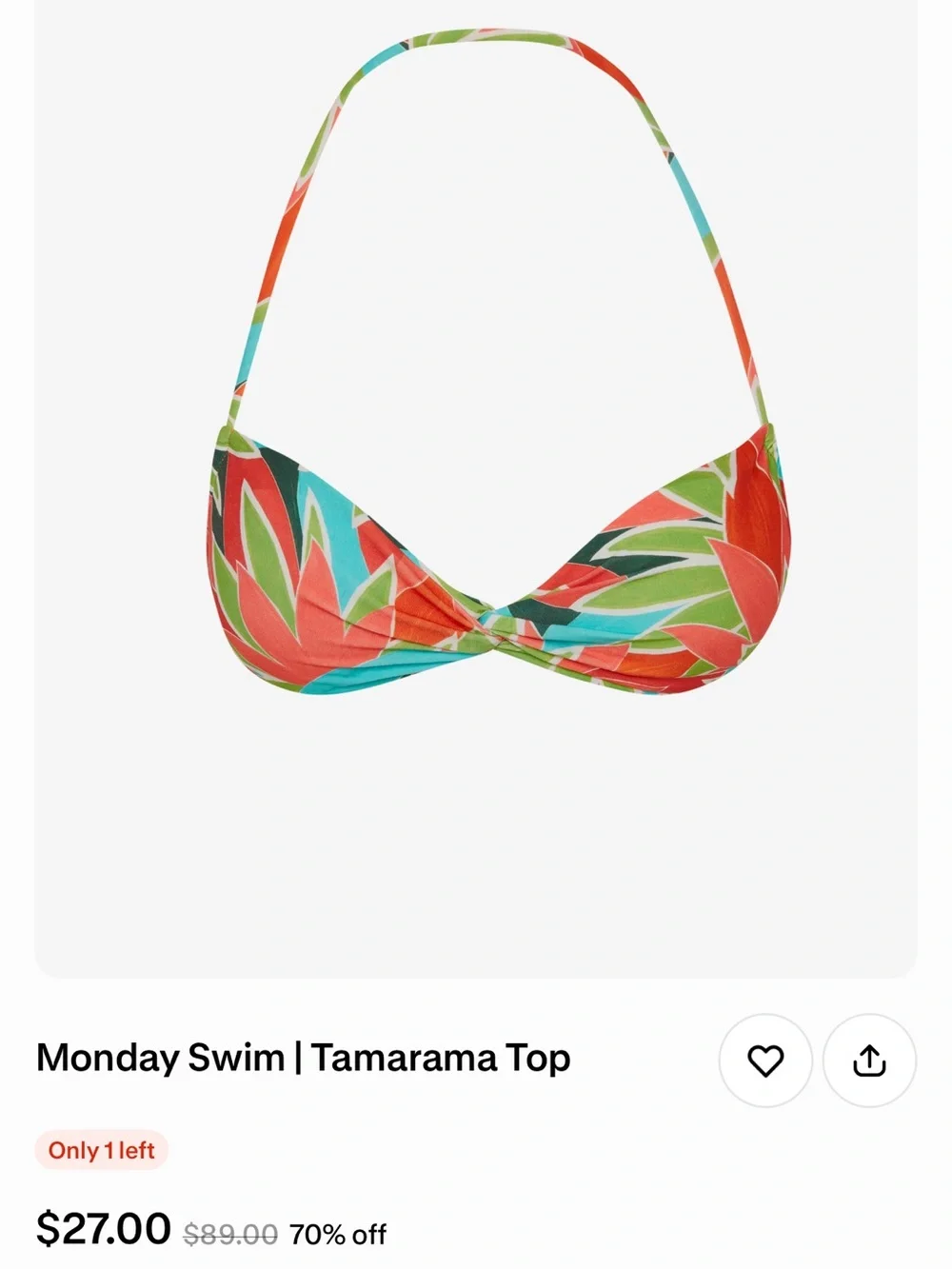Monday Swimwear monday swimwear